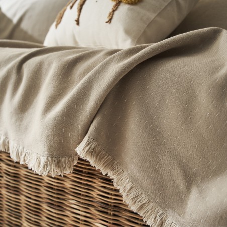 Ριχτάρι Τετραθέσιου Gofis Home Rukia Natural Beige/Offwhite 269 170x350