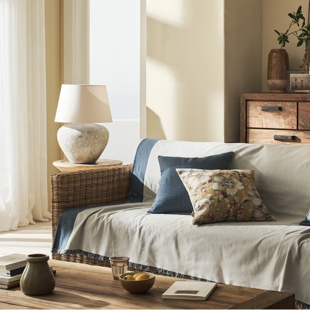 Ριχτάρι Πολυθρόνας Gofis Home Rukia Water Grey/...