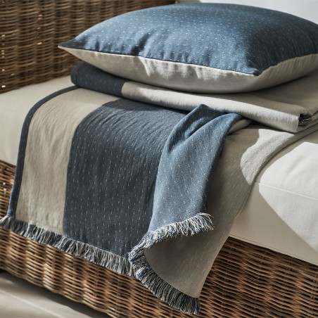 Ριχτάρι Πολυθρόνας Gofis Home Rukia Water Grey/ Ocean Blue 269 170x180