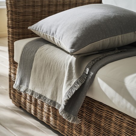 Ριχτάρι Τετραθέσιου Gofis Home Rukia Sky Grey /Water Grey 269 170x350