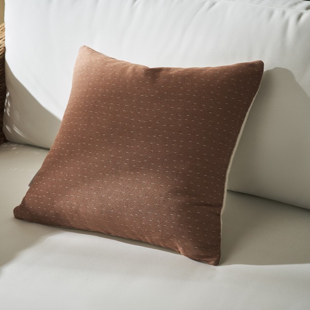 Μαξιλαροθήκη Gofis Home Rukia Offwhite / Stone...