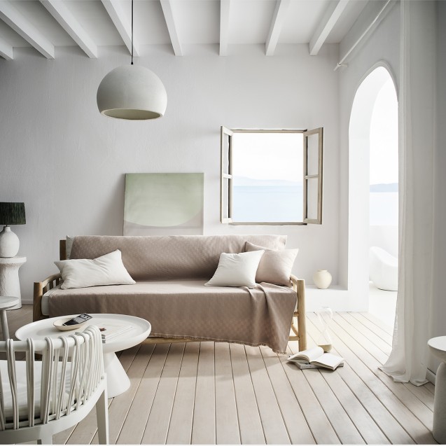 Ριχτάρι Τριθέσιου Gofis Home Ilania Sand Beige...