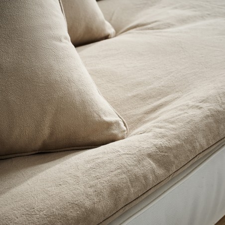 Μαξιλαροθήκη Gofis Home Valerie Natural Beige 381 40x60