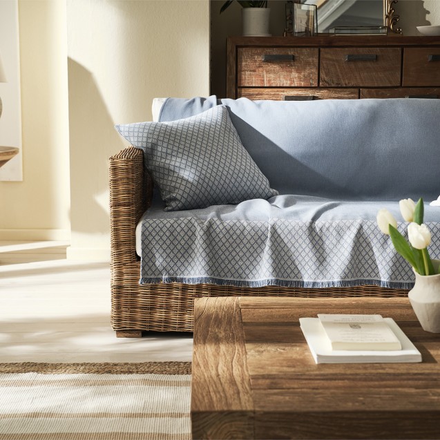 Ριχτάρι Πολυθρόνας Gofis Home Seilah Ocean Blue...