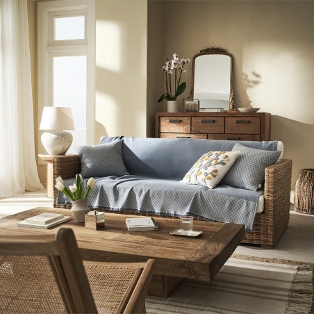 Ριχτάρι Τριθέσιου Gofis Home Seilah Ocean Blue 515 180x310