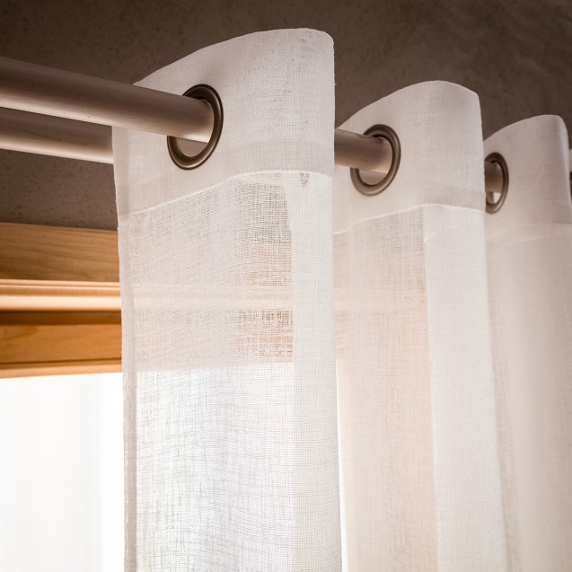 Κουρτίνα Με Τρουκς Gofis Home Combe Beige...