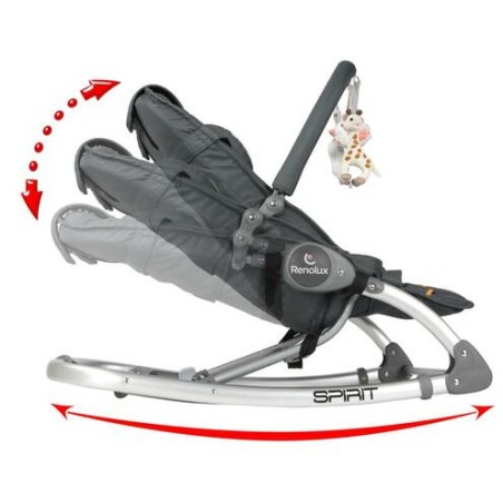 Ρηλάξ Renolux Με Τη Σόφη την Καμηλοπάρδαλη Spirit Μαύρο RNL051209