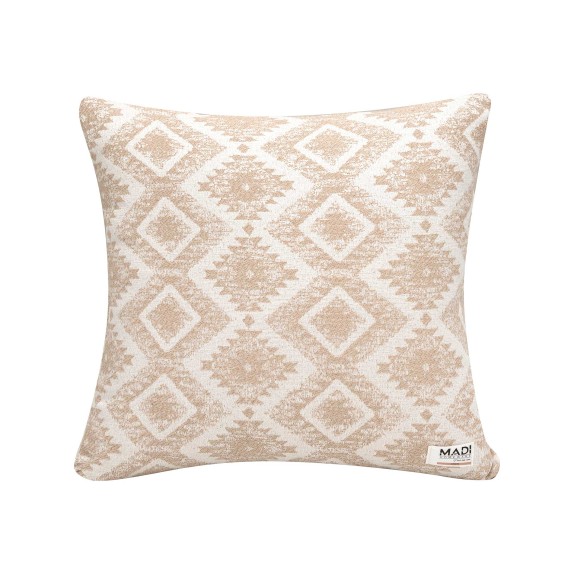 Διακοσμητική Μαξιλαροθήκη Madi 45x45 Folk Beige