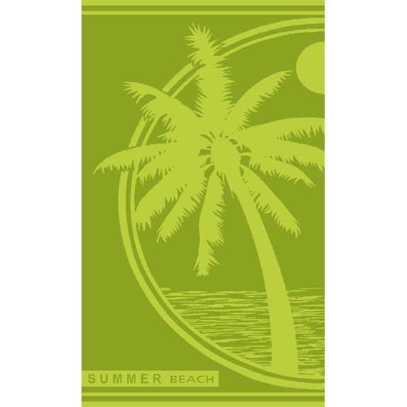 Πετσέτα Θαλάσσης Βελουτέ Ζακάρ Dimcol 224 87x165