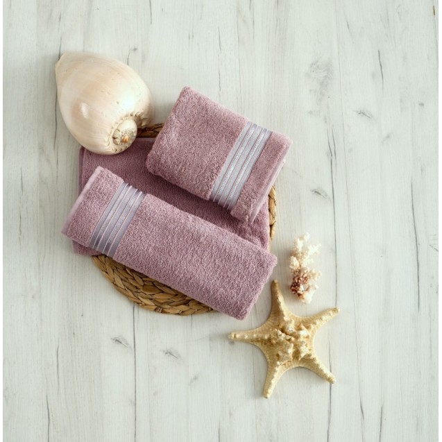Πετσέτα Προσώπου Sb Home Amira Dusty 50x90