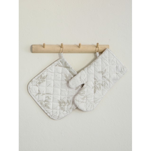 Σετ Κουζίνας (Γάντι + Πιάστρα) Nima - Foliage