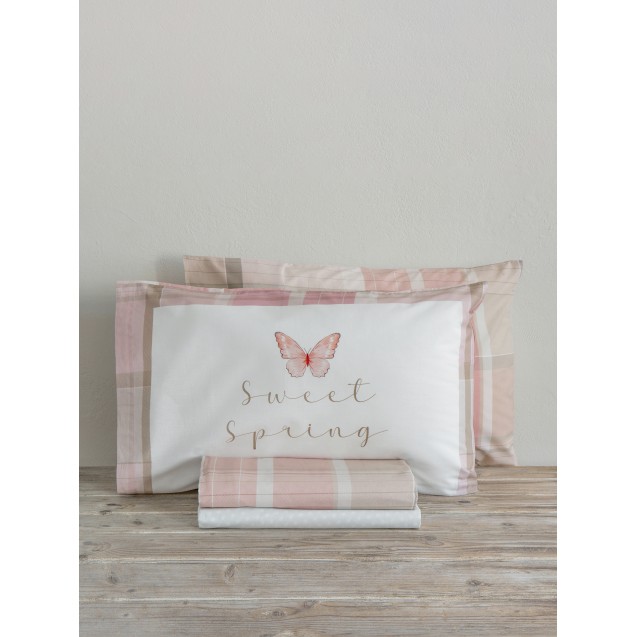 Σετ Σεντόνια Υπέρδιπλα 4 Τεμαχίων Nima - Sweet...