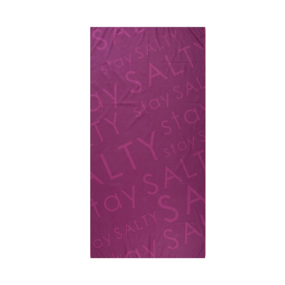 Παιδική Πετσέτα Θαλάσσης Nef-Nef Stay Salty 75x150 Fuchsia