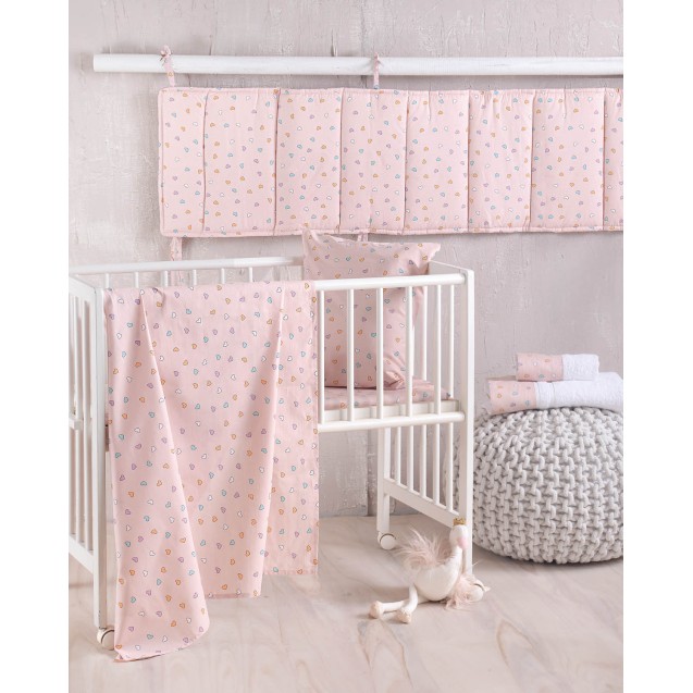 Σετ Σεντόνια Κούνιας 3 Τεμαχίων Rythmos Tiny...