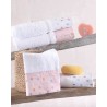 Σετ Βρεφικές Πετσέτες 2 Τεμαχίων Rythmos Tiny Heart Σομον