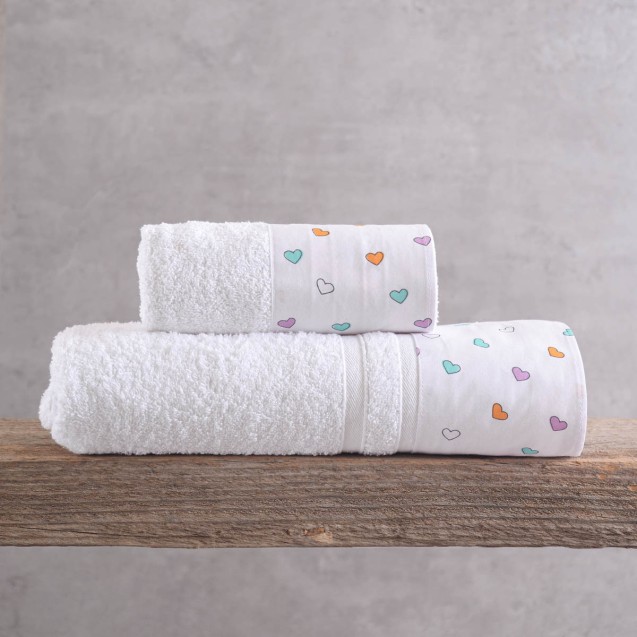 Σετ Βρεφικές Πετσέτες 2 Τεμαχίων Rythmos Tiny...