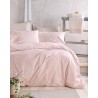 Σετ Σεντόνια King Size 4 Τεμαχίων Rythmos Sinclair Ροζ 260x280