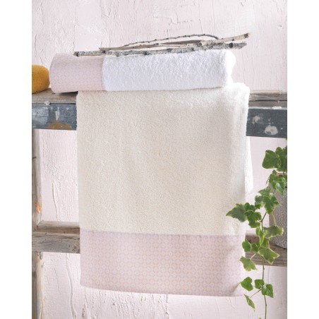 Σετ Σεντόνια King Size 4 Τεμαχίων Rythmos Sinclair Ροζ 260x280