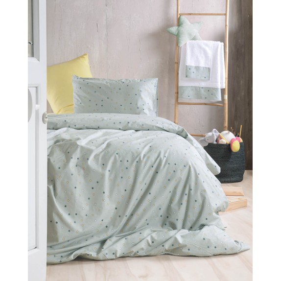 Σετ Παιδική Παπλωματοθήκη Ημίδιπλη 2 Τεμαχίων Rythmos...