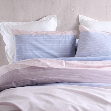 Σετ Σεντόνια King Size 4 Τεμαχίων Rythmos Chelsea Μοβ 260x280