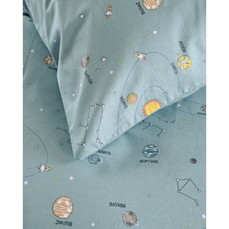 Σετ Σεντόνια King Size 4 Τεμαχίων Rythmos Venus Πρασινο - 270x290