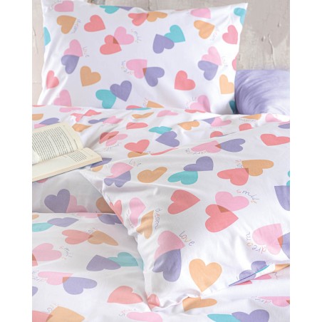 Σετ Σεντόνια King Size 4 Τεμαχίων Rythmos Zoey - 270x290