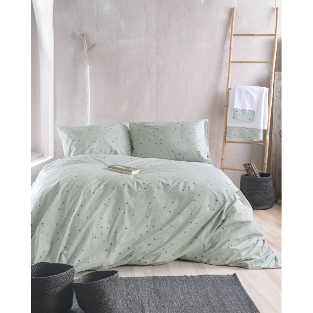 Σετ Σεντόνια King Size 4 Τεμαχίων Rythmos Blaze...