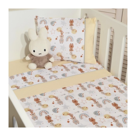 Σετ Σεντόνια Κούνιας 3 Τεμαχίων Baby Oliver des. 410...