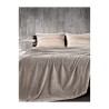Σετ Κουβέρτα Fleece Μονή και Μαξιλαροθήκη Διακόσμησης Guy Laroche Rombus Wenge 160x220