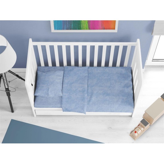 Σετ Σεντόνια Κούνιας 3 Τεμαχίων Dimcol Shadow 614 120x160...