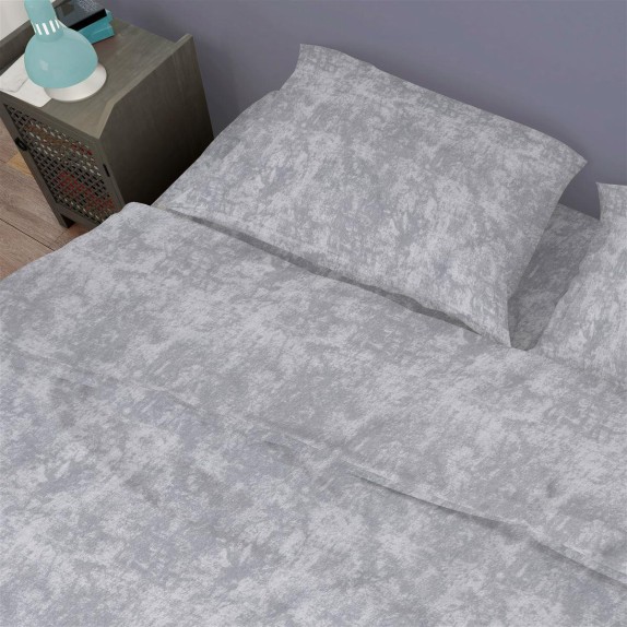 Σεντόνι King Size Dimcol Shadow 621 240x270 Light Grey