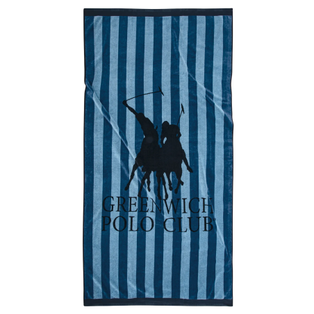 Πετσέτα Θαλάσσης Greenwich Polo Club 90x180 3855 Μπλε