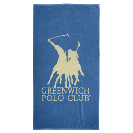 Πετσέτα Θαλάσσης Greenwich Polo Club 90x170 3851 Κίτρινο- Μπλε
