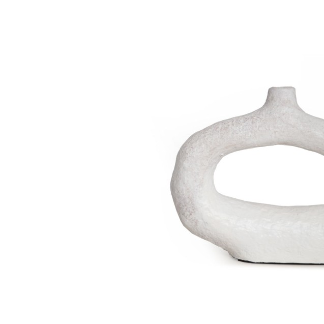 Διακοσμητικό Βάζο Minta White (34x7.5x26.5)...