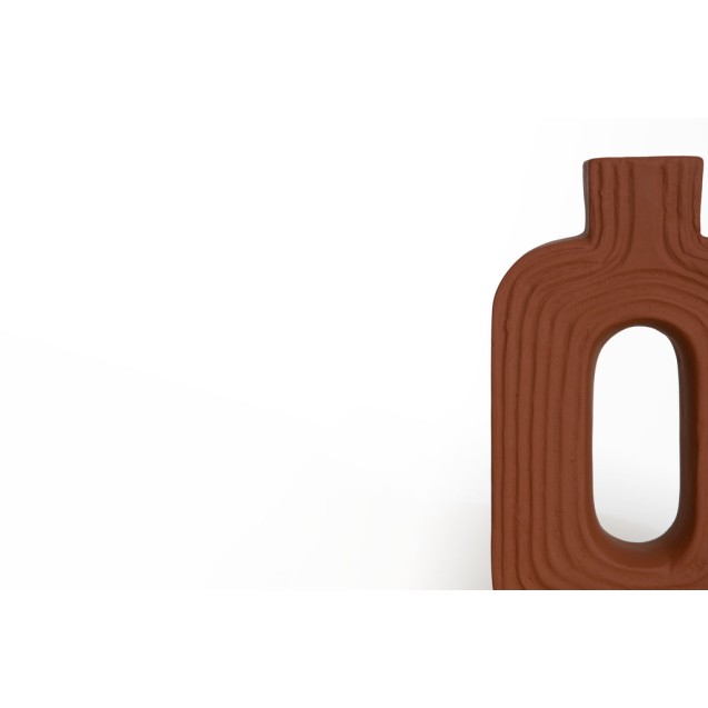 Διακοσμητικό Βάζο Leda Teracotta (20.5x7.5x36)...