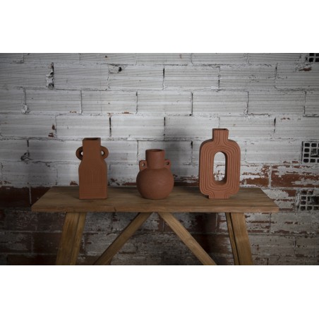 Διακοσμητικό Βάζο Horus Teracotta (20.5x25) Soulworks 0750007