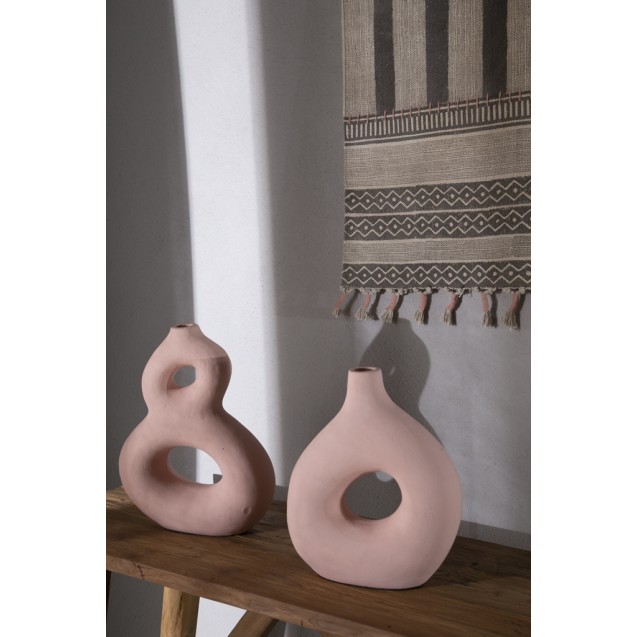 Διακοσμητικό Βάζο Bion Dusty Pink (32x11x41.5)...