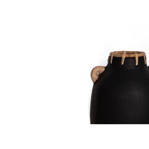 Διακοσμητικό Βάζο Usiris Black (21x35)...