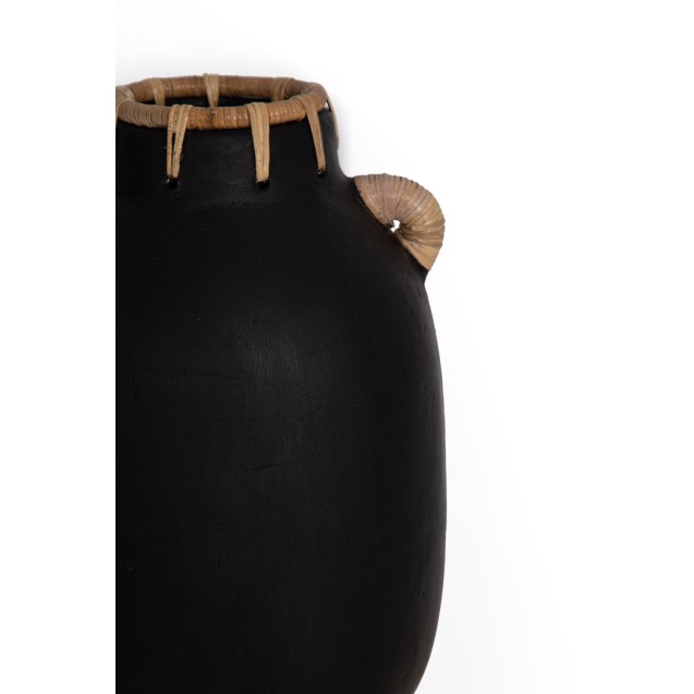 Διακοσμητικό Βάζο Usiris Black (21x35)...