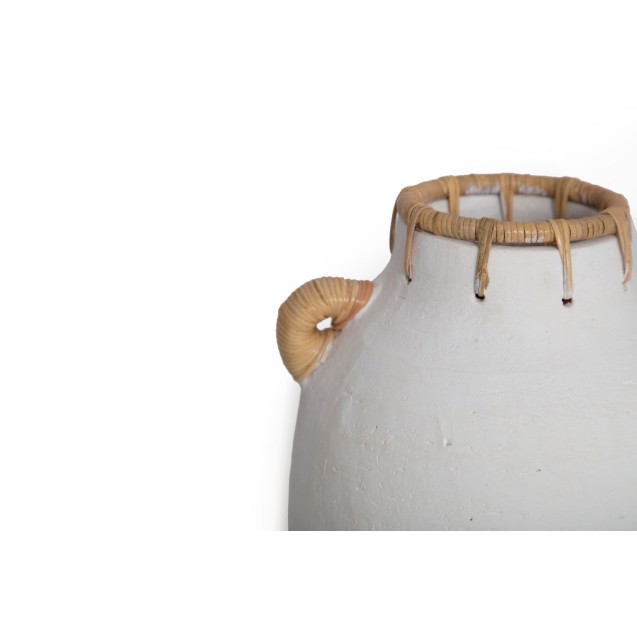 Διακοσμητικό Βάζο Usiris White (21x35)...