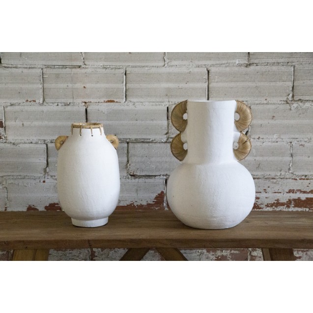 Διακοσμητικό Βάζο Usiris White (21x35)...