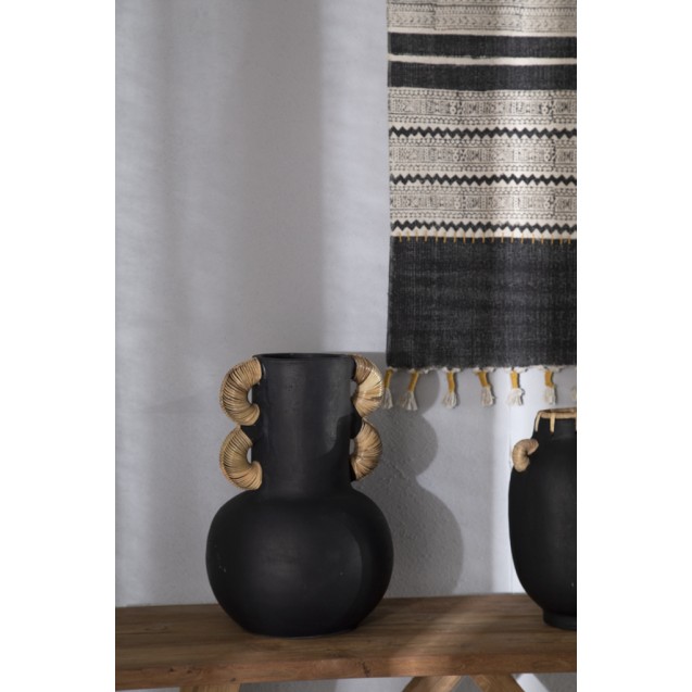 Διακοσμητικό Βάζο Kore Black (30x43) Soulworks...