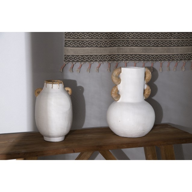 Διακοσμητικό Βάζο Kore White (30x43) Soulworks...