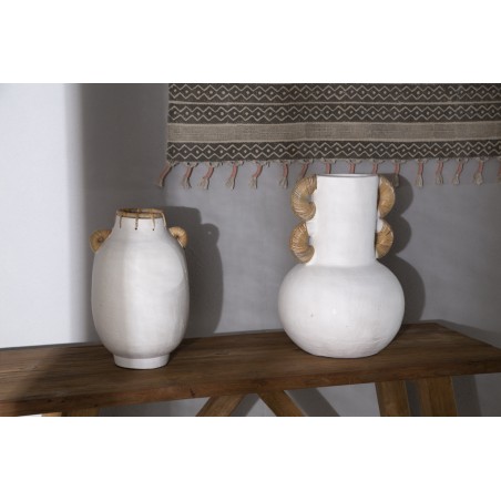 Διακοσμητικό Βάζο Kore White (30x43) Soulworks 0750017