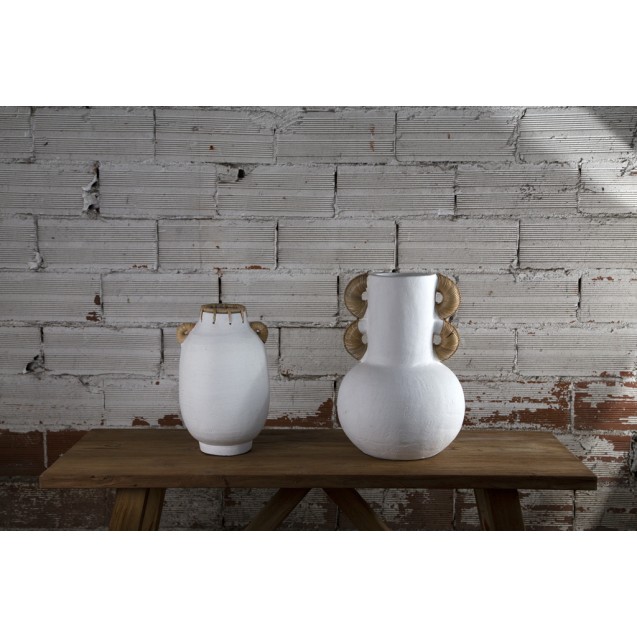 Διακοσμητικό Βάζο Kore White (30x43) Soulworks...