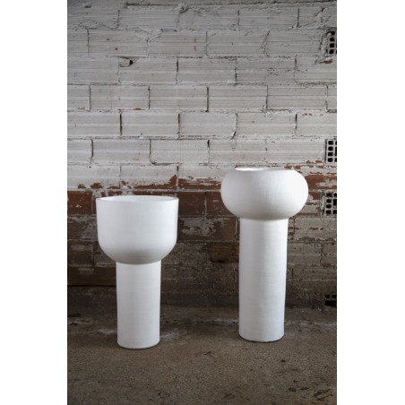 Διακοσμητικό Βάζο Eos White (44.5x88.5) Soulworks 0750018