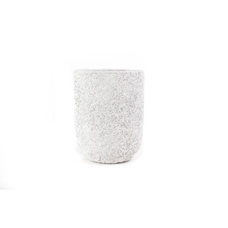 Διακοσμητικό βάζο Siso Gel Coral White (35x35x45) GRC Soulworks 0630016