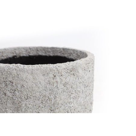 Διακοσμητικό βάζο Siso Gel Coral White (45x45x53) GRC Soulworks 0630017