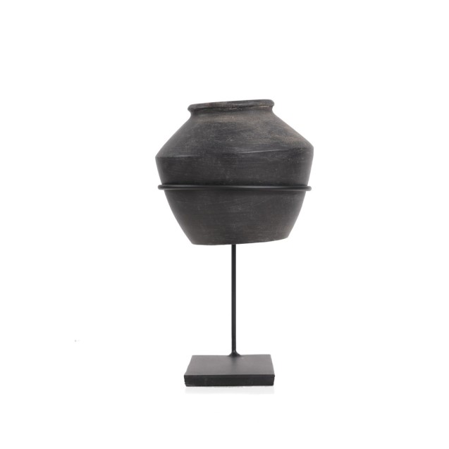 Διακοσμητικό βάζο με βάση (20x20x33) Soulworks...