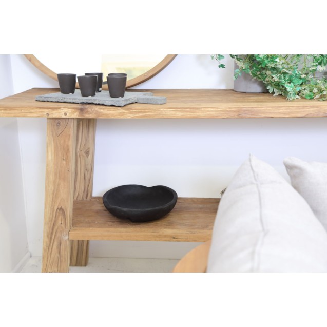 Κονσόλα Μπάνιου Kuneo με ράφι (190x50x80)...